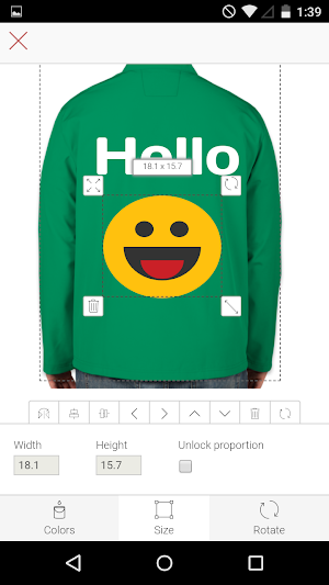 Jacket Designer Screenshot 3