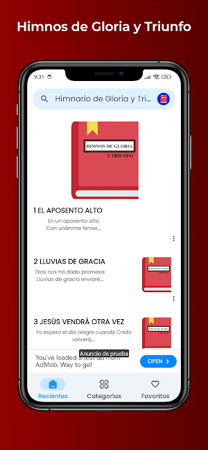 Himnario de Gloria y Triunfo Screenshot 0