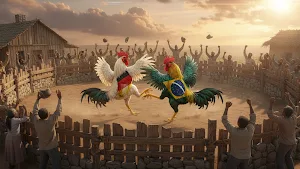 Rooster Fighting Angry Chick Screenshot 1