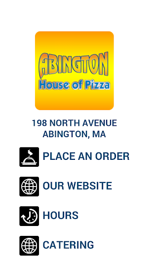 Abington House of Pizza Screenshot 0
