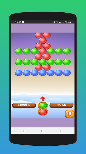 Sky Bubble Shooter Smooth Screenshot 1