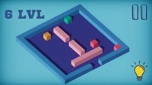 Swipe Away:Cube's Trip Screenshot 1
