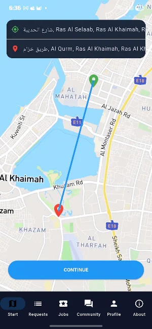 Ras Al Khaimah Delivery Screenshot 1