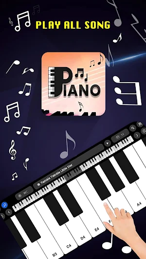 Learn Piano - Piano Keyboard Screenshot 0