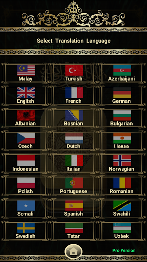 Multi Language Quran Screenshot 2