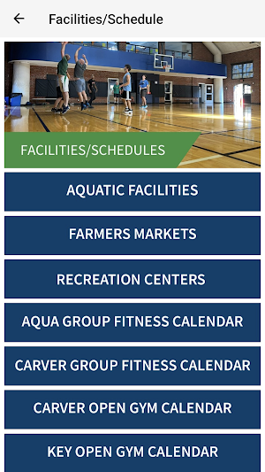 Charlottesville Parks & Rec Screenshot 1