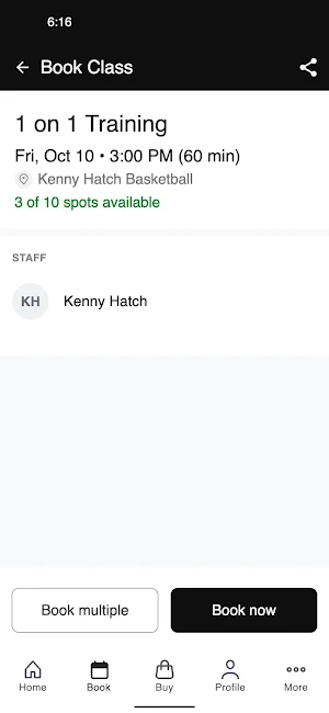 Kenny Hatch Basketball Screenshot 2