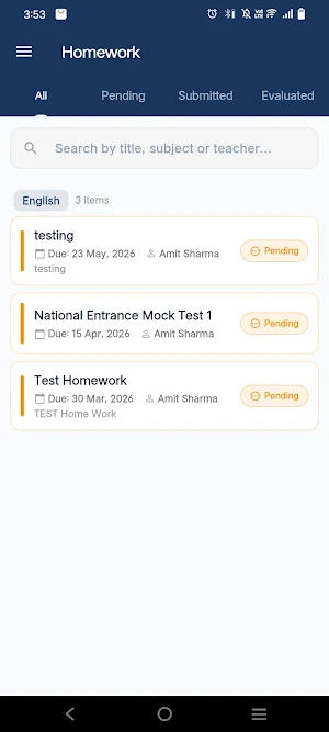 Vision Global Parent App Screenshot 3