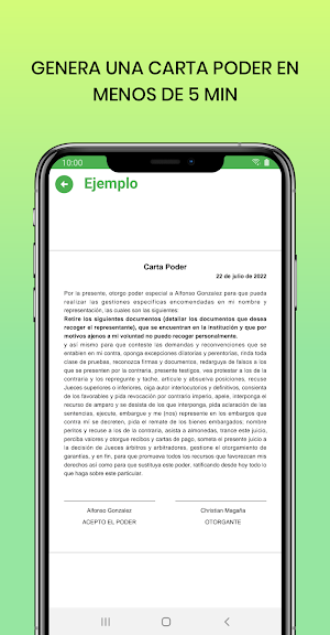 Carta Poder Screenshot 1