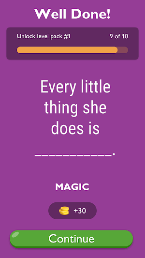 Song Lyrics Trivia Challenge Screenshot 2