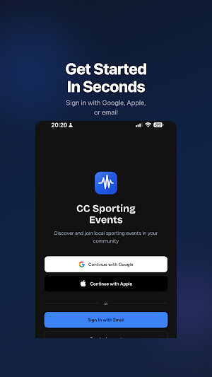 CC Sporting Events Screenshot 0
