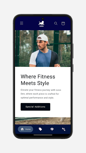 Leosden Fitness Apparel Screenshot 2