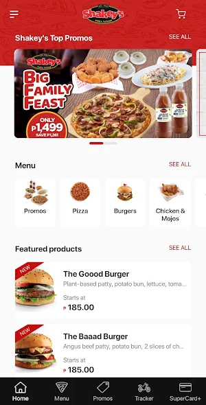 Shakey’s Super App Screenshot 0