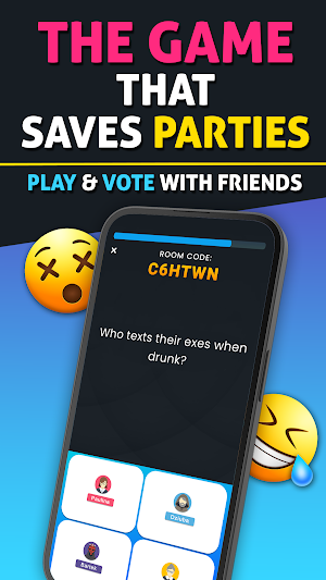 Most Likely To 18+ Party Game Screenshot 0
