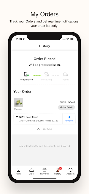 NWS Food Court Screenshot 2