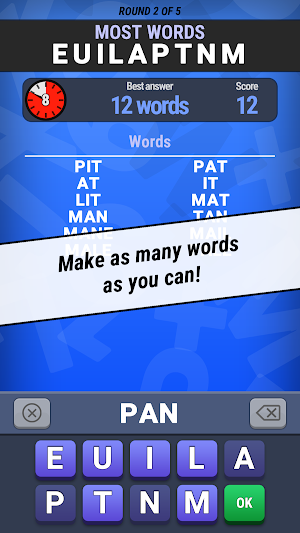 Words and Sums Screenshot 1