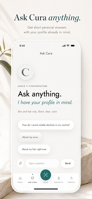 MyCura: Skincare & Haircare Screenshot 2