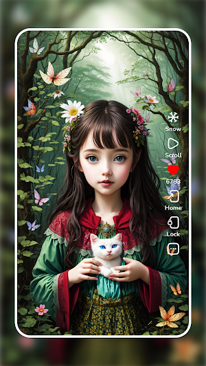 Cat Wallpaper Cute Aesthetic Screenshot 1