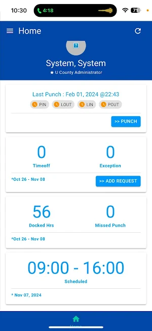 LGS Time Mgmt - Essex County Screenshot 1
