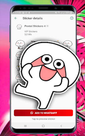 WAStickerApps Pentol Animated Screenshot 0