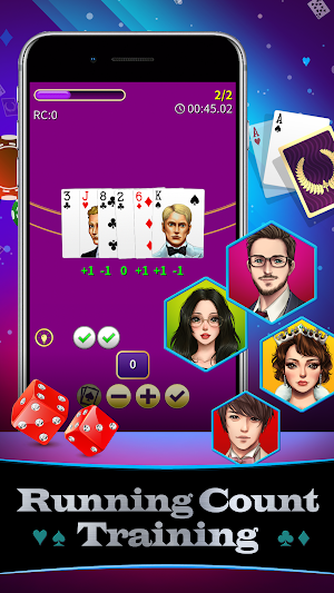 Card Counting (Counter) - KK Blackjack 21 Screenshot 3