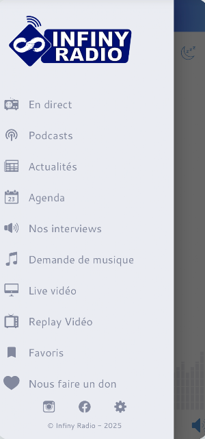 Infiny Radio Screenshot 1