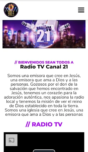 Radio TV Canal 21 Screenshot 0
