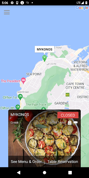 MYKONOS Cape Town Screenshot 0