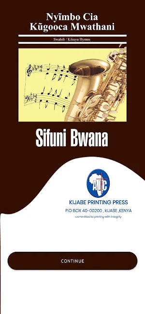 Kikuyu Sifuni Bwana Screenshot 0