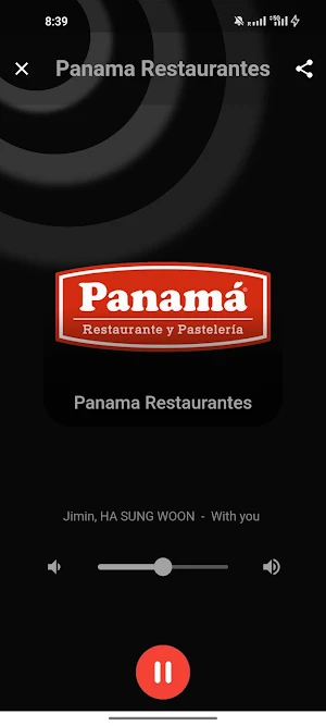 Panama Restaurantes Radio Screenshot 1