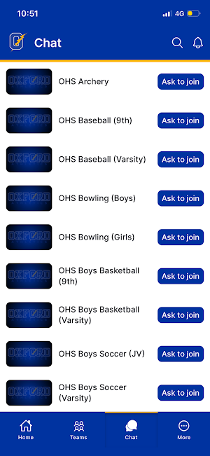 Oxford Chargers Screenshot 2