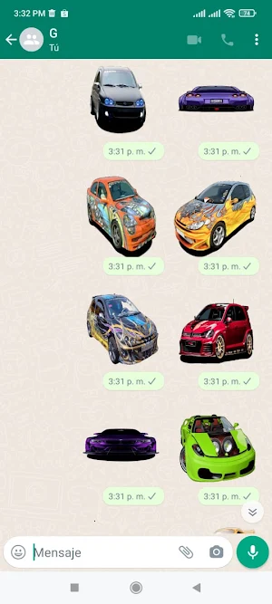 Stickers de Carros Tuneados Screenshot 2