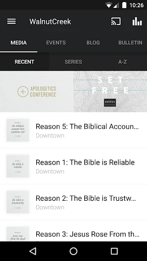 Walnut Creek Church Screenshot 0