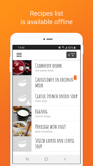 Cookbox Screenshot 1