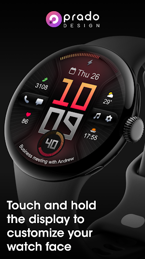 PRADO 78 Digital Watch Face Screenshot 3