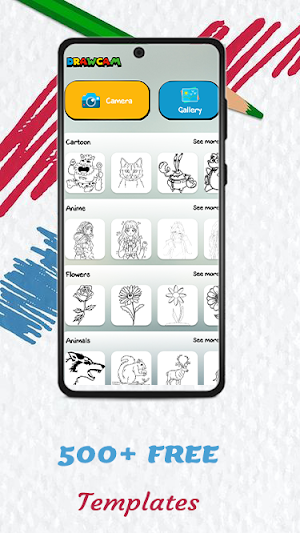 DrawCam: Paint & Sketch Screenshot 2