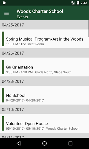 Woods Charter School Screenshot 2