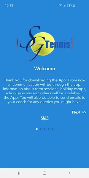 SG Tennis Screenshot 1