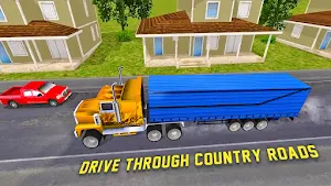 Truck Simulator Europe 3D Game Screenshot 1