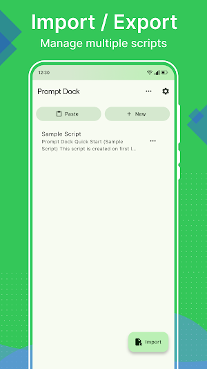 Prompt Dock Screenshot 1