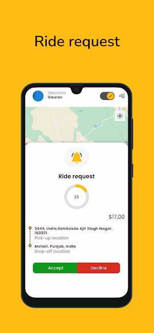 JCA Taxi Driver Screenshot 2