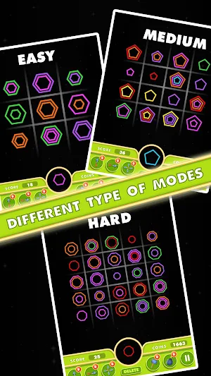 Crazy Contour : Color Rings Puzzle Game Screenshot 3