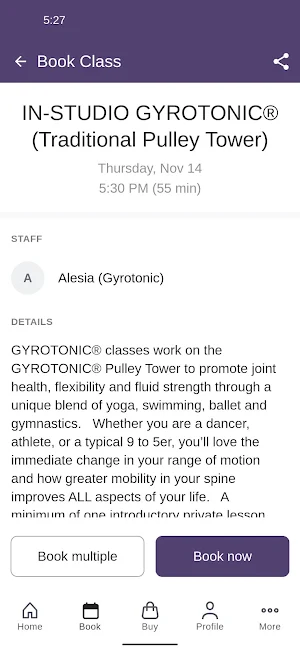 Balance Studio - Bethesda, MD Screenshot 2