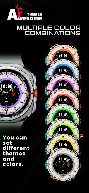 Auraxis - Hybrid Watch Face Screenshot 2