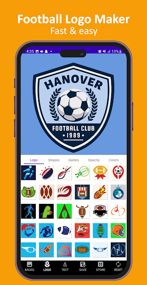 Football Logo Maker Screenshot 1