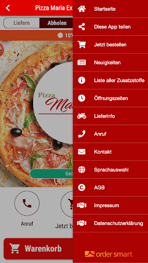Pizza Maria Express Waldheim Screenshot 2