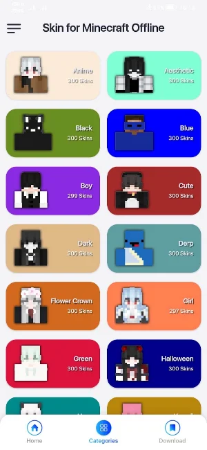 Skin for Minecraft Offline Screenshot 2