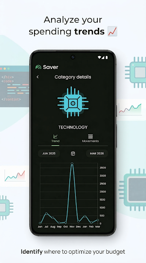 Saver: AI Expense Manager Screenshot 1