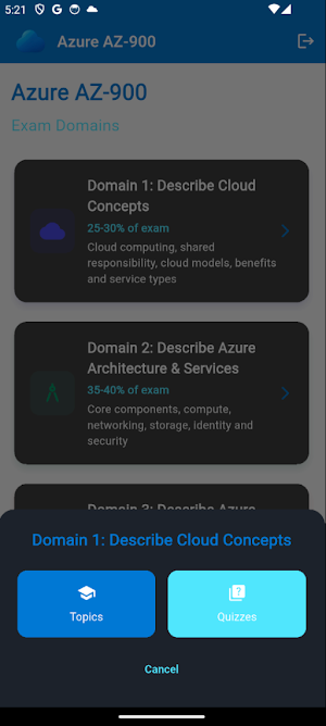 Learn Azure AZ-900 Screenshot 1