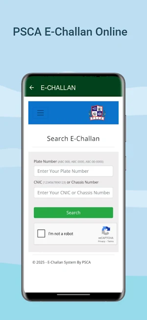 E-Challan Check Screenshot 1
